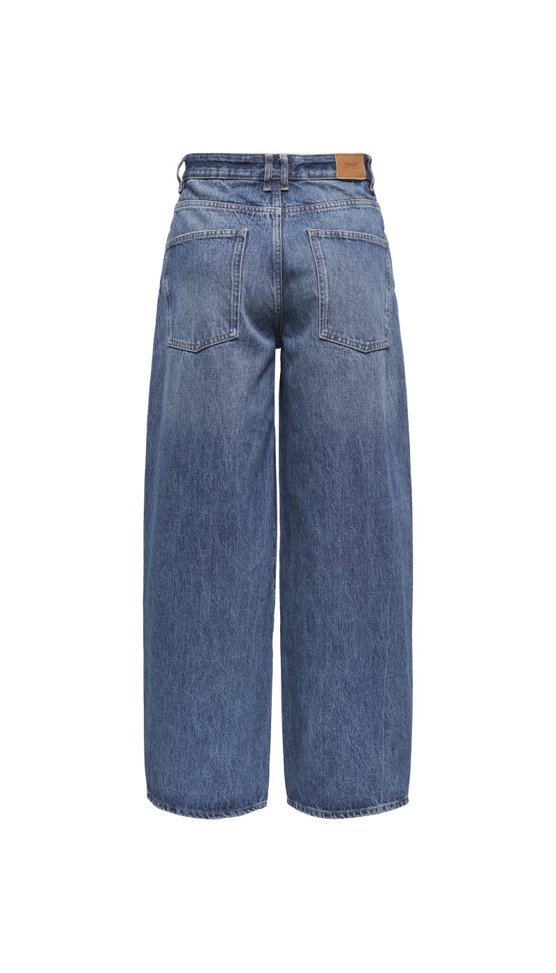 Jean Barrel Dark Bleu Denim ONLTAYLOR Longueur 32 ONLY - 7 | ABAJO